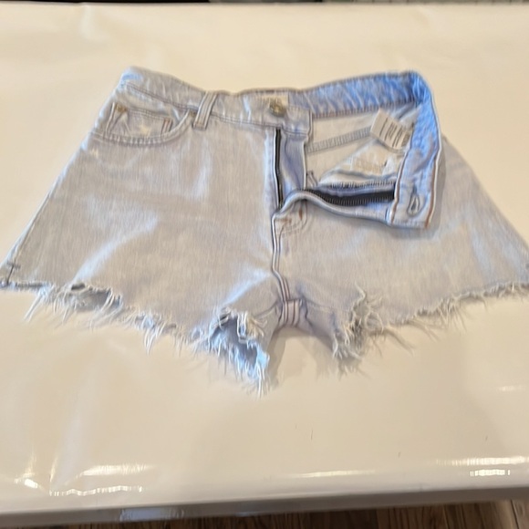 Hudson Jeans Sade Cut Off Short Light Wash High Rise Size 25 - Picture 16 of 16